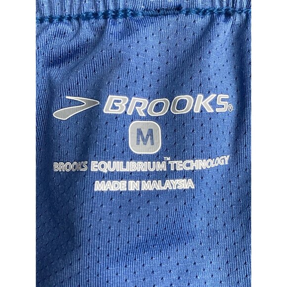 Brooks Mens Black Baltic Size Medium Infiniti Notch Shorts II 65+ degrees 2 in 1 - Picture 10 of 14